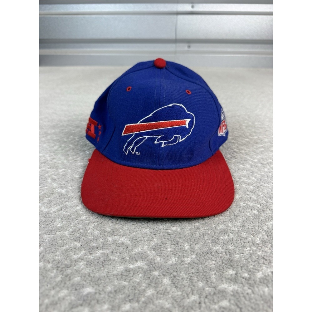 Vintage Buffalo Bills Fitted Size 7‎ 1/2 Starter Hat. Retro RARE 1990s